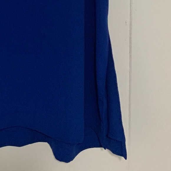 Babaton Royal Blue Sleeveless Blouse - Picture 3 of 3